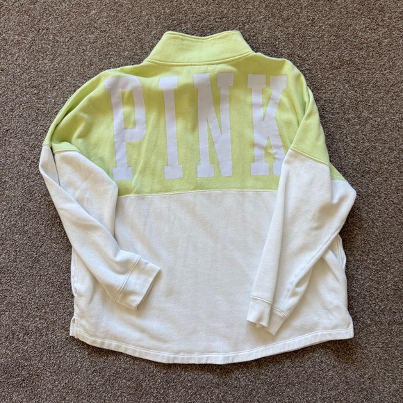 Women’s PINK 1/4 Zip Fleece - Picture 3 of 3